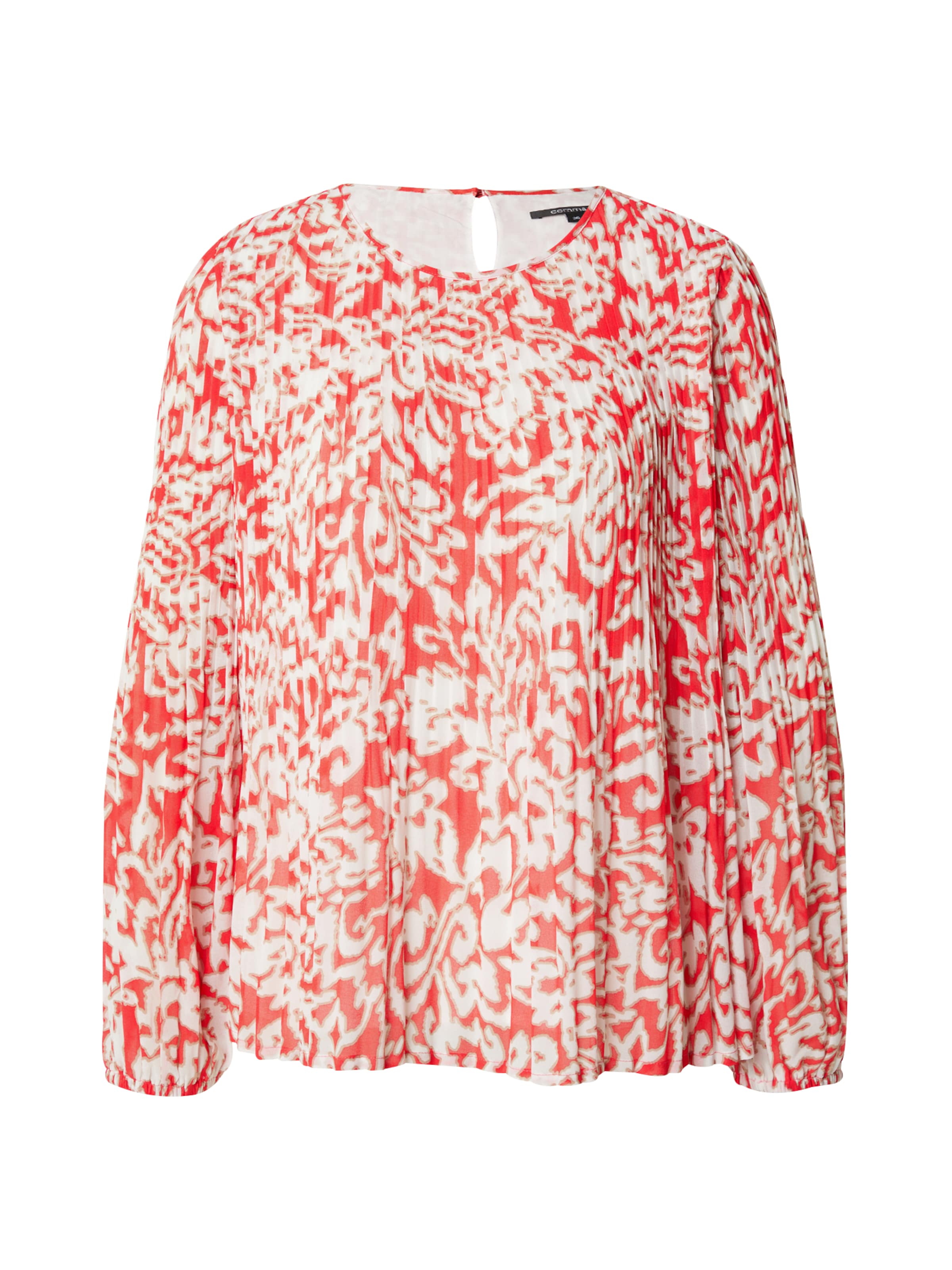 Chemisier COMMA en rouge : devant