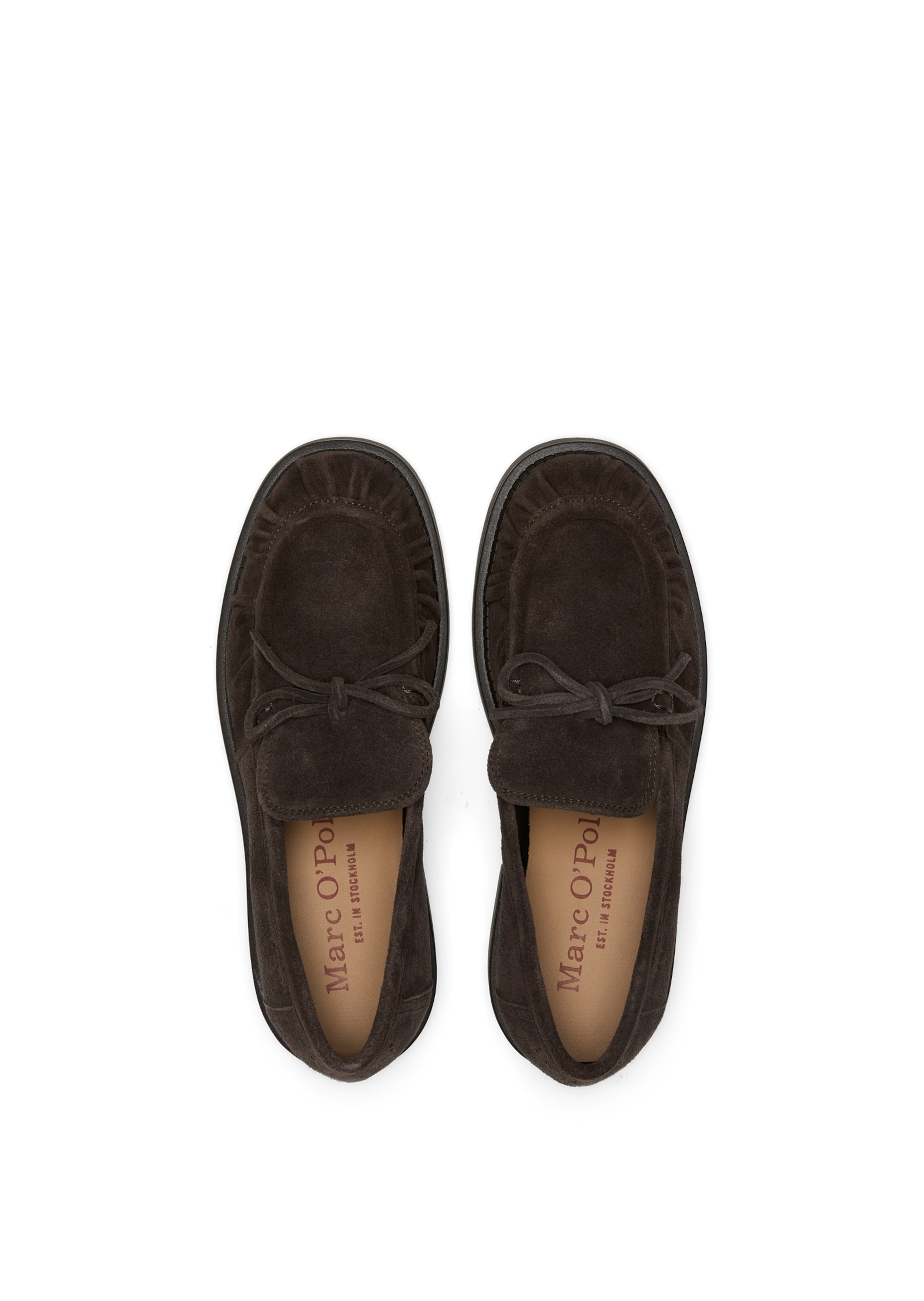 Marc O'Polo Slipper 'Erin' in Braun