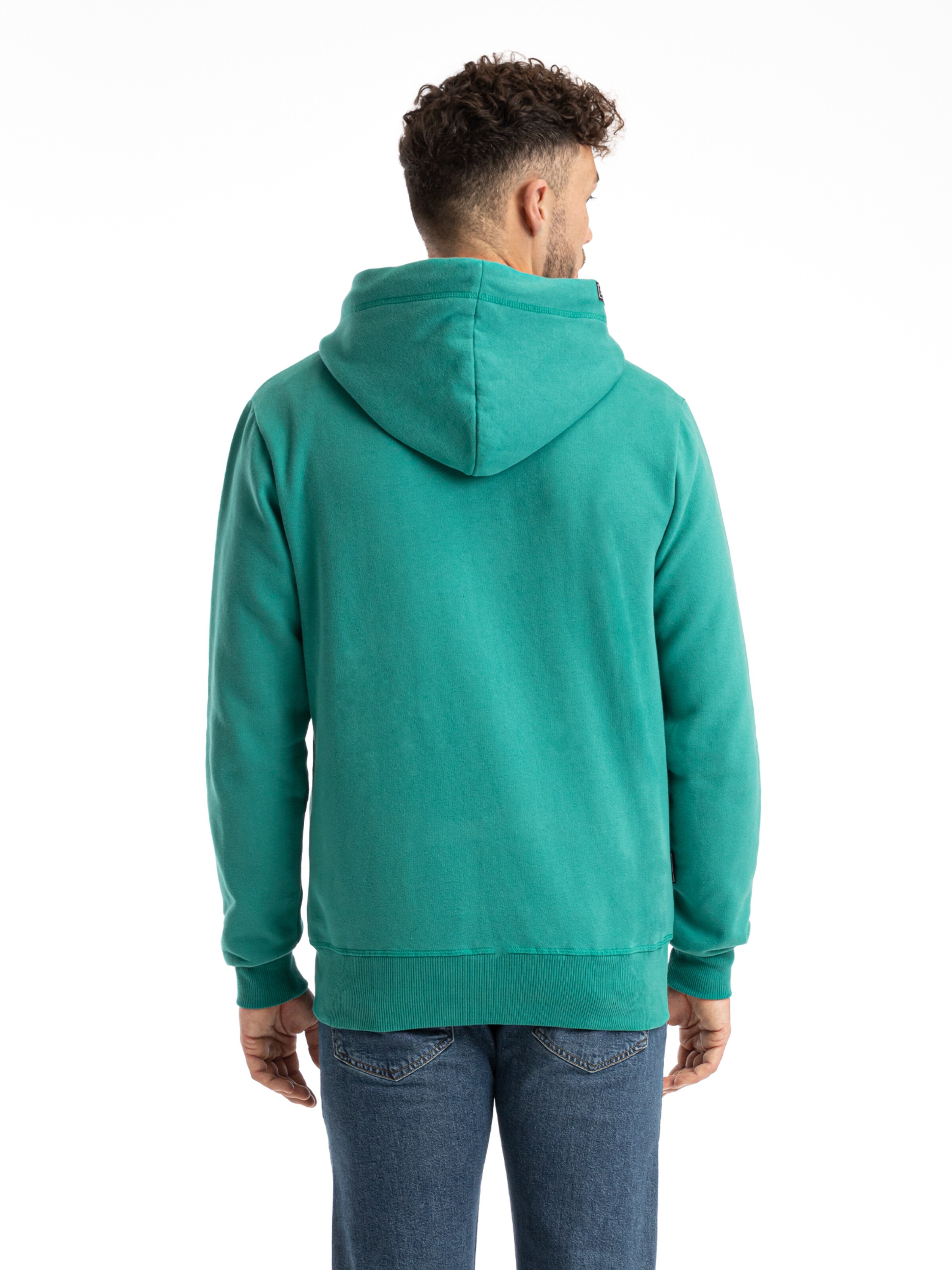 SPITZBUB Sweatshirt ' Nils ' in Groen