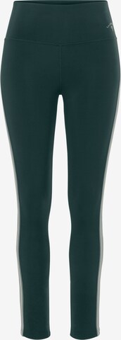 Skinny Pantaloni sportivi di LASCANA ACTIVE in verde: frontale