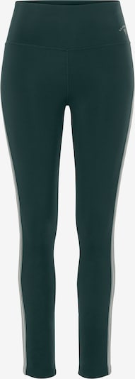 LASCANA ACTIVE Pantalon de sport en vert foncé / blanc, Vue avec produit