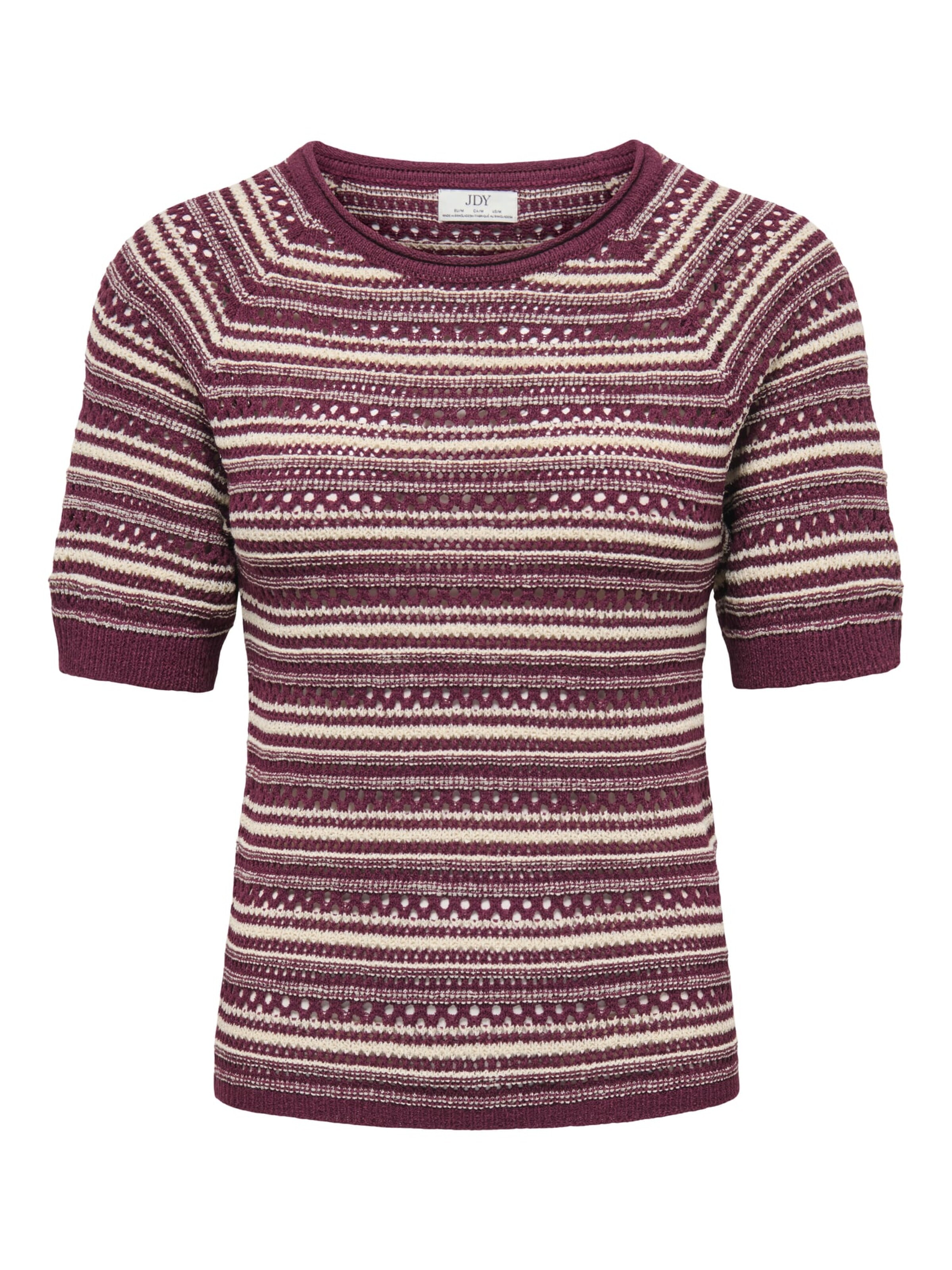 Jaqueline de Yong Tricot 'Dara' in Rood: voorkant
