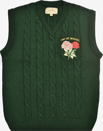Pas De Monaco Pullunder 'Florasion' in Grün: Vorderseite