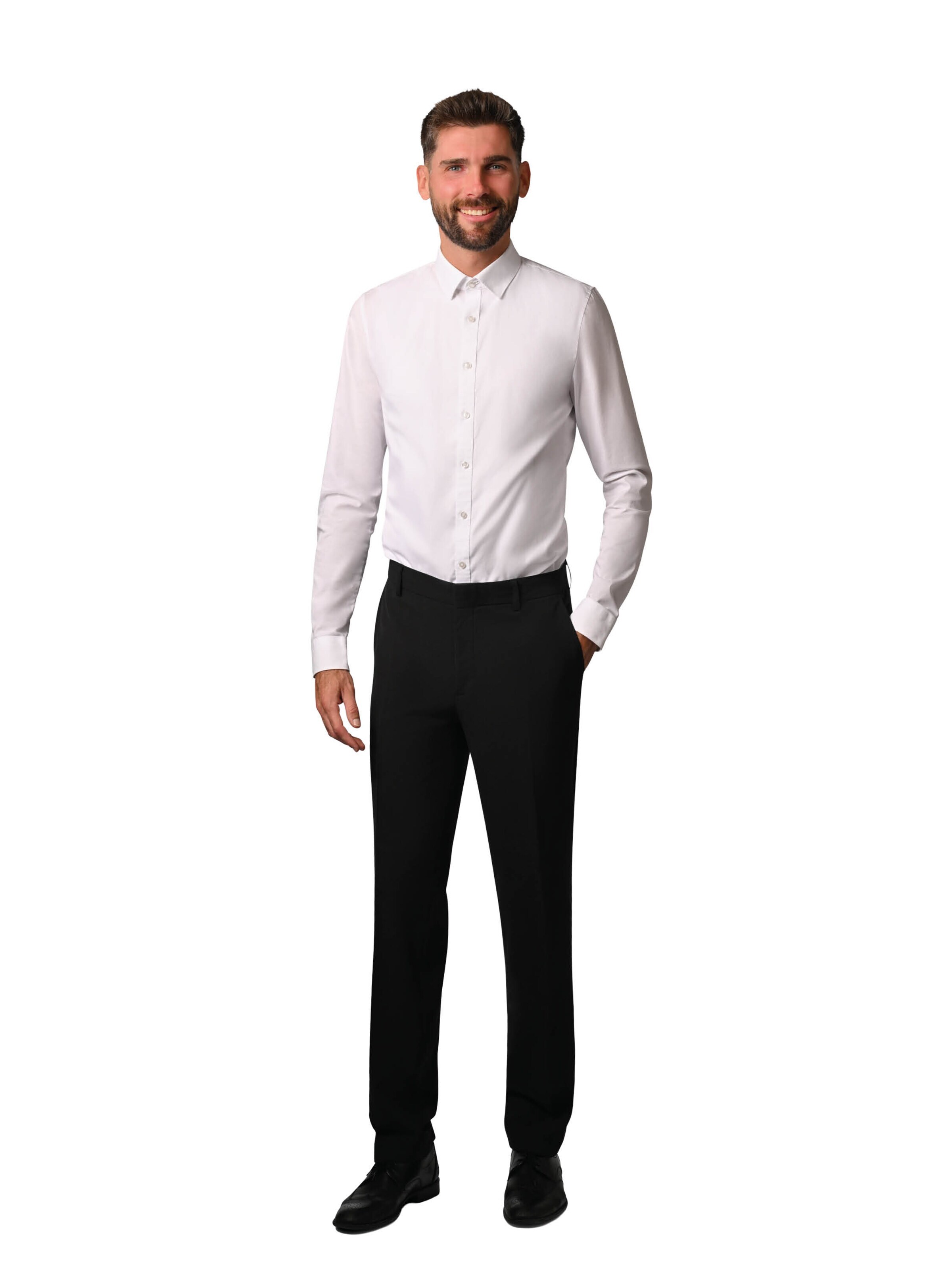 Hirschthal Slim fit Suit in Black