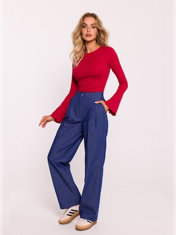 made of emotion - Loosefit Pantalón en azul