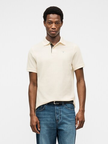 T-Shirt Barbour en blanc : devant