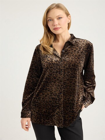 HOME STORE Blouse in Brown