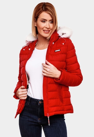 MARIKOO Winter Jacket 'Nasriin' in Red