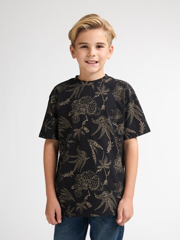 T-Shirt 'Agave' Petrol Industries en noir : devant