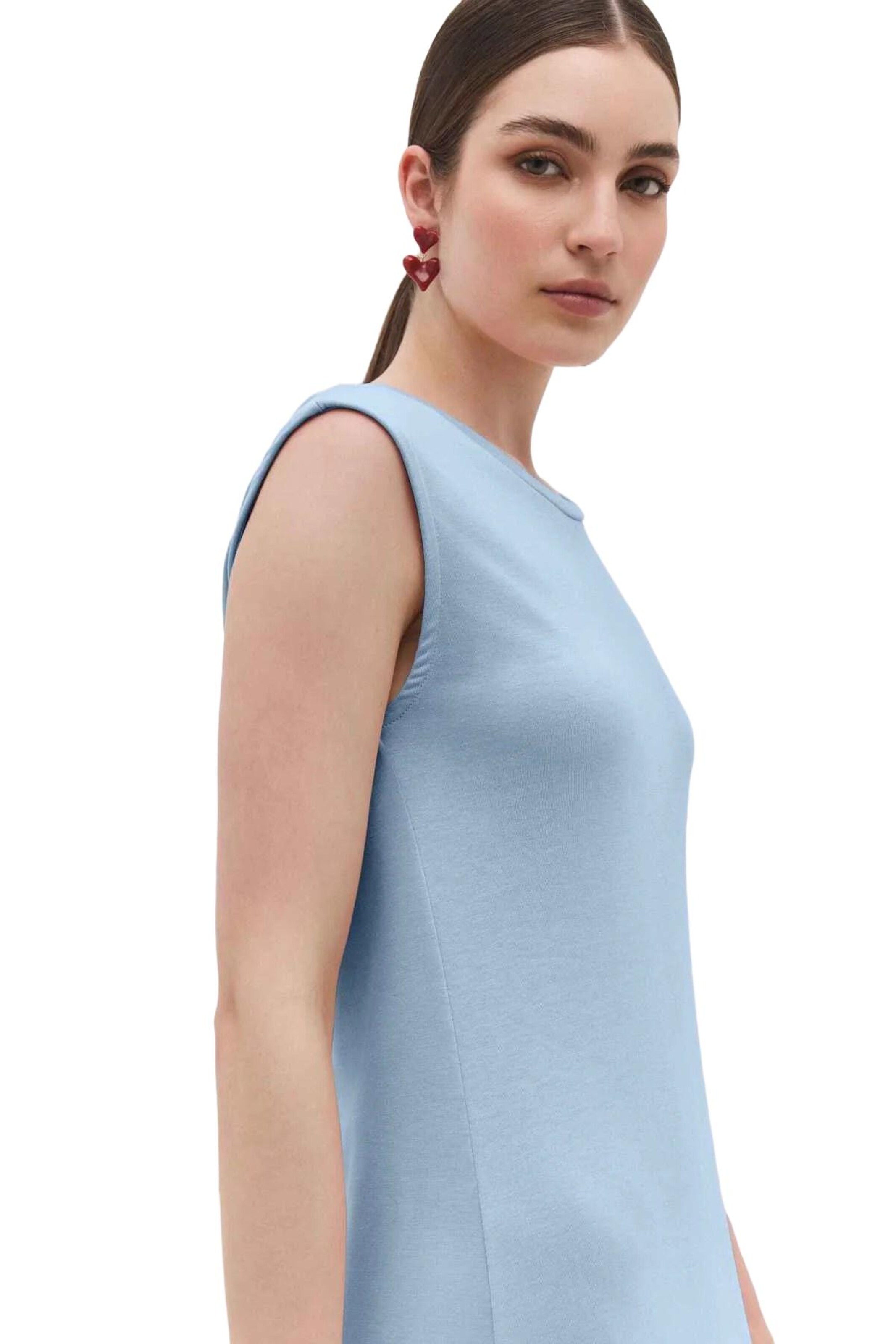 No Matter What Dress in Blue