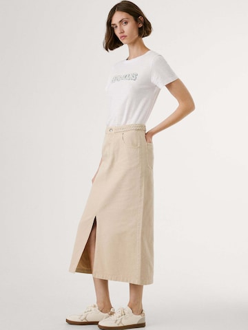 Gonna 'Saura' di Pepe Jeans in beige