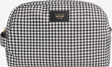 Wouf Toiletry Bag in Black: front