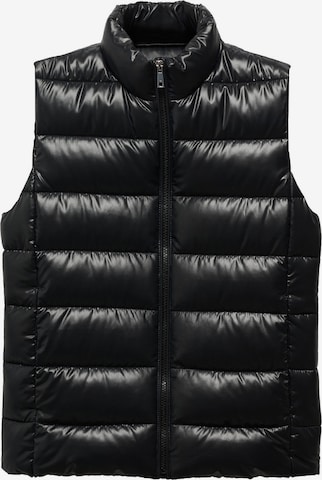 MANGO Vest 'BLANVEST' in Black: front