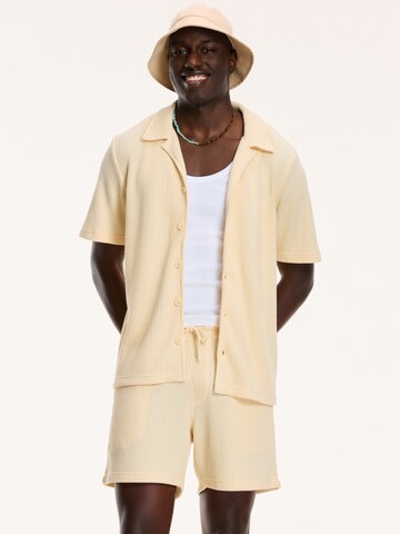 Shiwi Comfort fit Koszula 'DEAN' w kolorze beżowy
