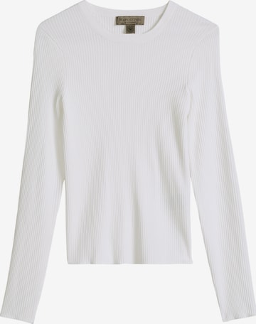 Pull-over Marc O'Polo en blanc : devant