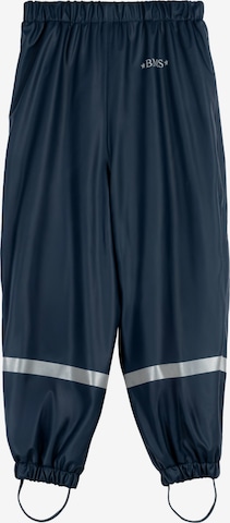 BMS Outdoor Pants 'SoftSkin Antarctic' in Blue: front