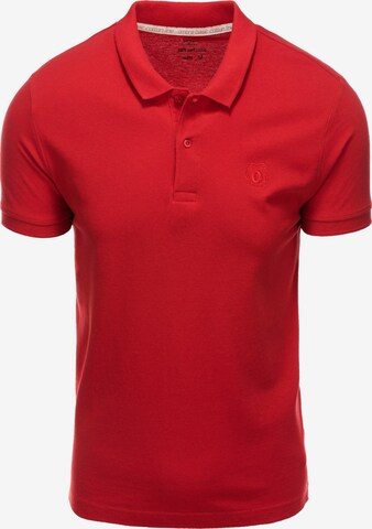 Ombre Shirt 'S1374' in Rood: voorkant