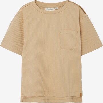 Lil ' Atelier Kids Shirt 'JU2' in Brown: front