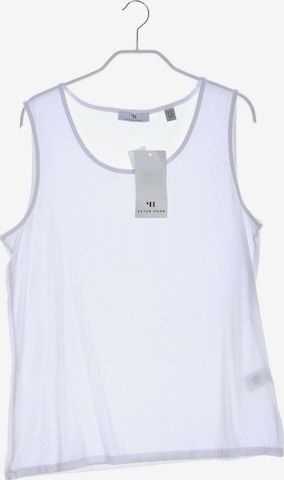 Peter Hahn Top & Shirt in XXL in White: front