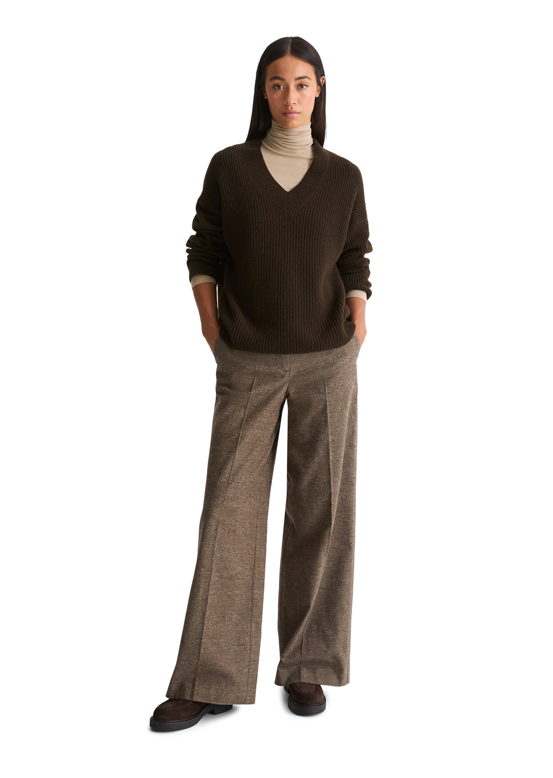 Marc O'Polo Pullover in Braun