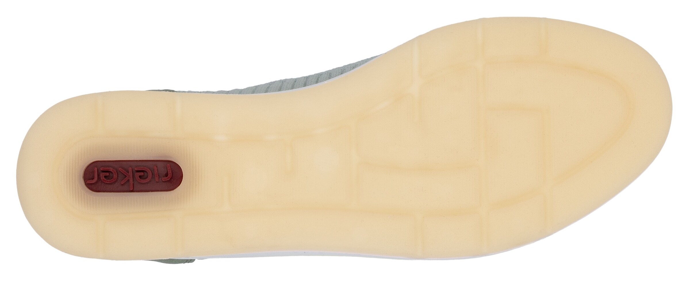 Rieker Ballet Flats with Strap in Green