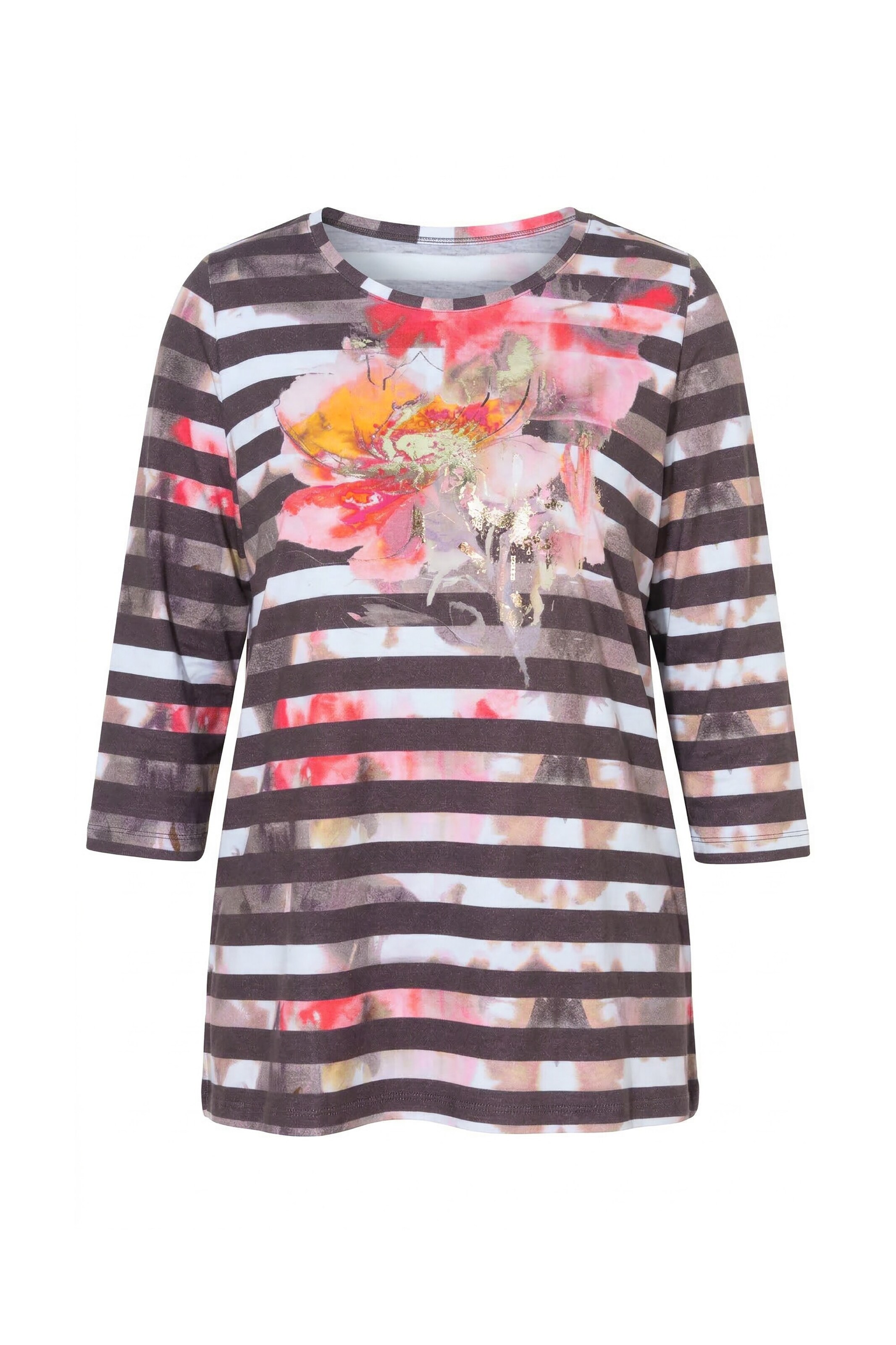 Ulla Popken Shirt in Brown: front