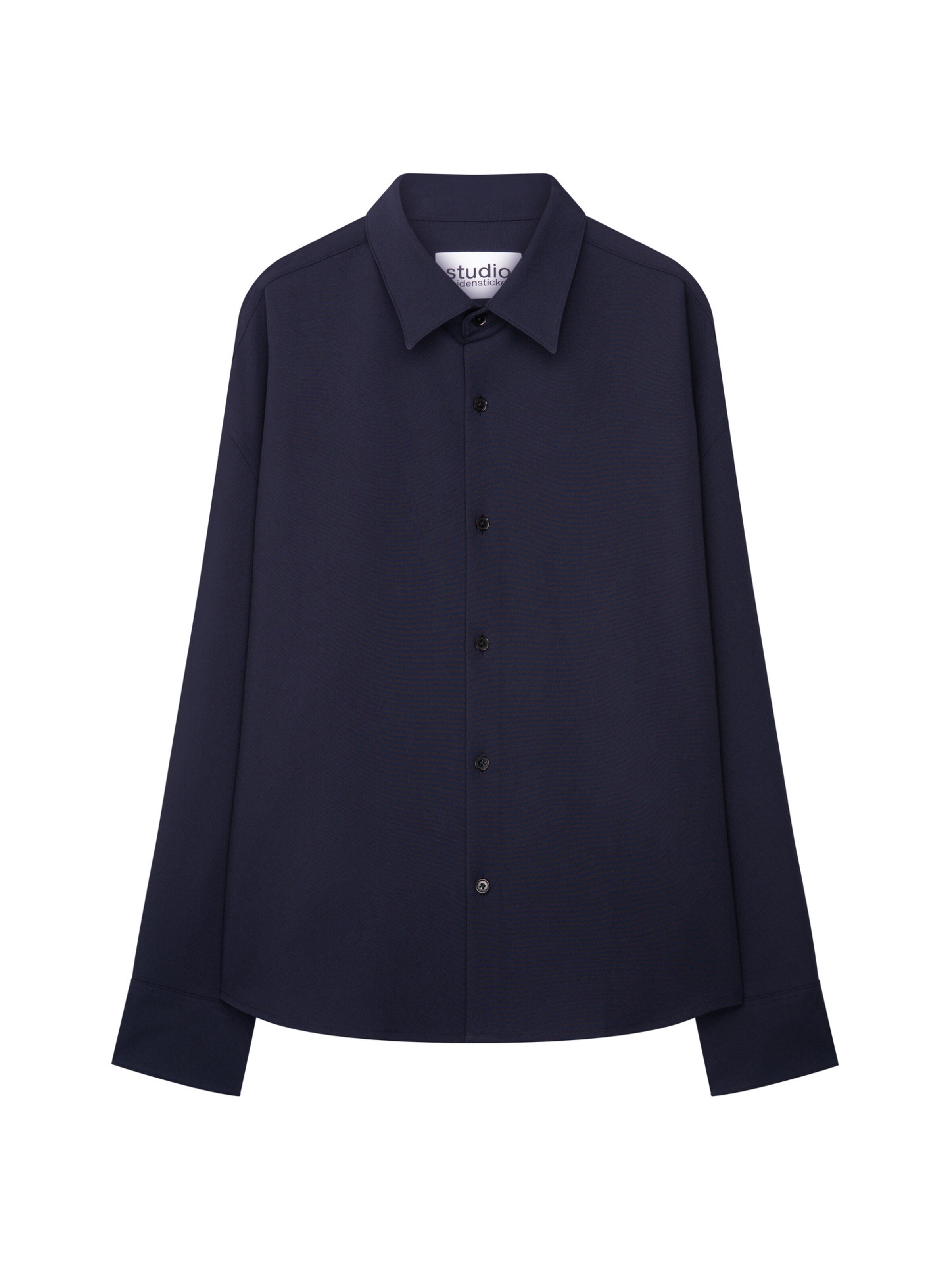 Studio Seidensticker Regular fit Overhemd in Blauw: voorkant