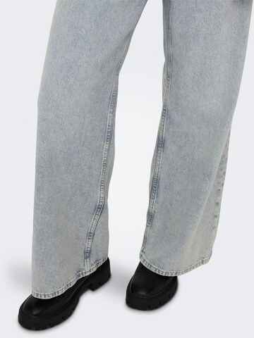 ONLY Wide Leg Jeans 'Jayne' in Blau