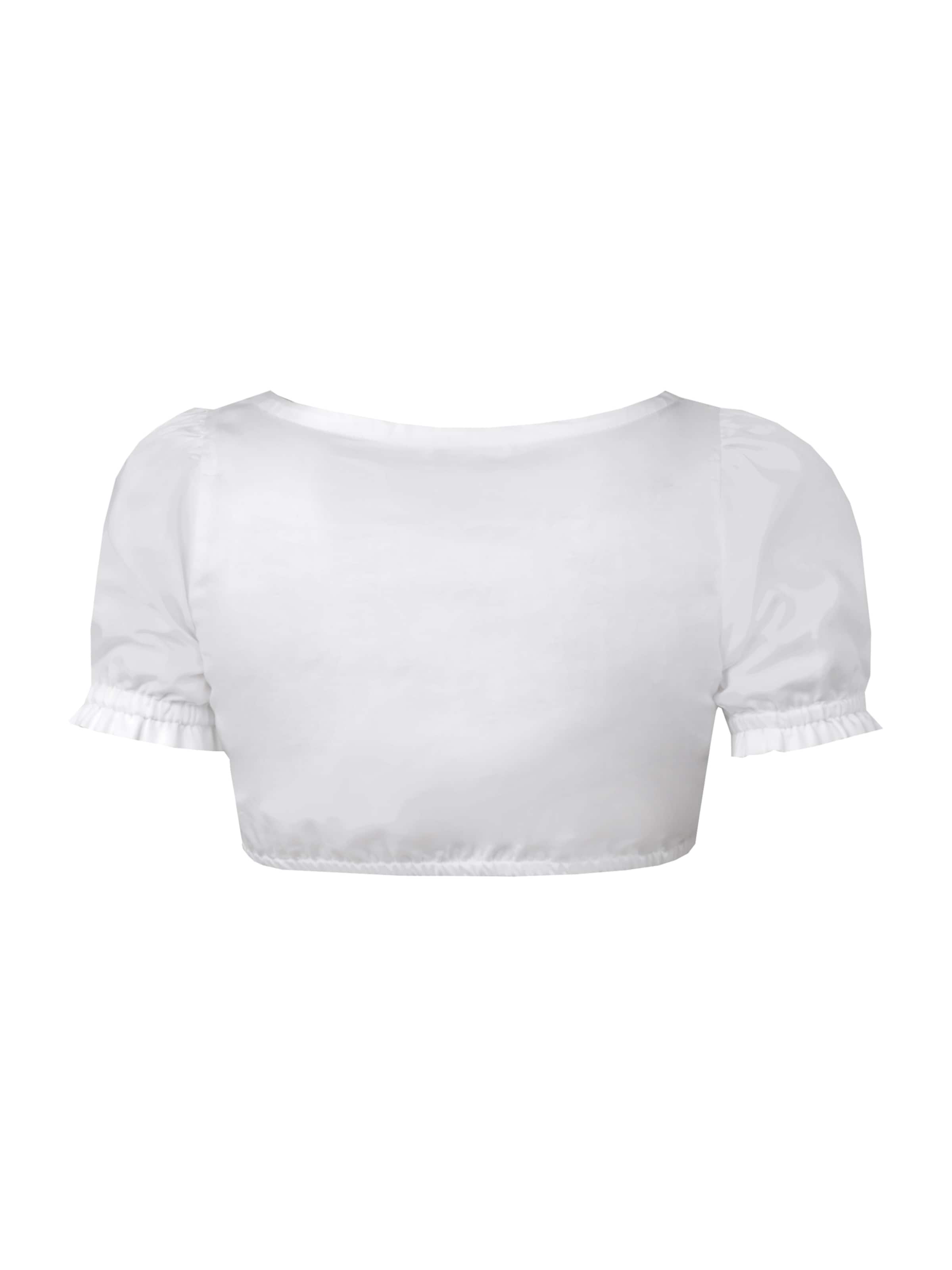 MARJO Блузка от традиционного костюма в Белый