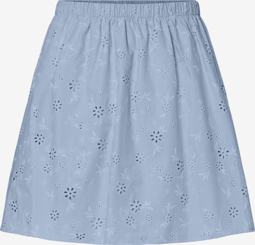PIECES Rok 'PCBanna' in Blauw: voorkant
