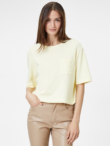 GAP Μπλουζάκι 'REISSUE' σε κίτρινο: μπροστά
