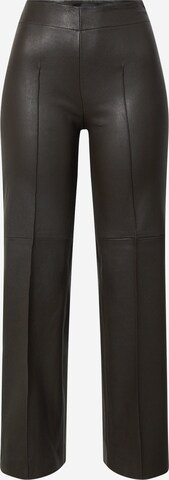 DRYKORN Regular Pants 'ALOUD' in Black: front