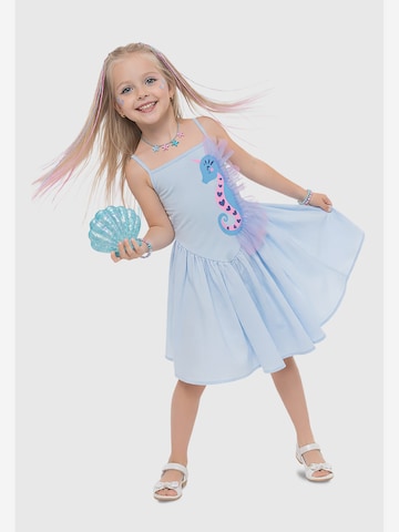 Denokids Kleid 'CFF-26Y1-043' in Blau: Vorderseite