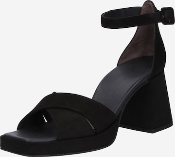 Paul Green Sandals in Black: front