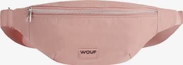 Wouf Gürteltasche in Pink: Vorderseite