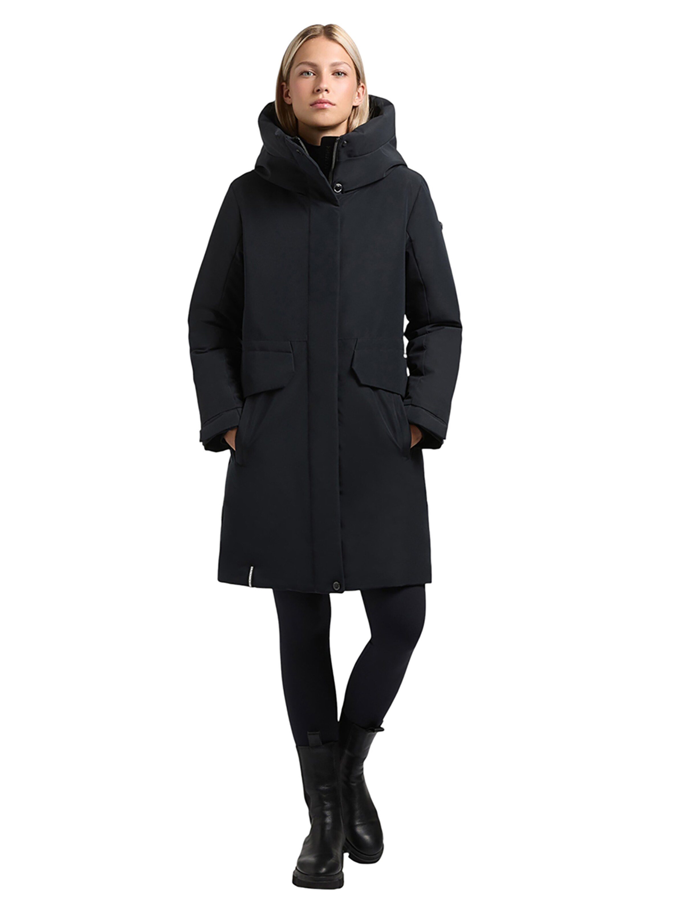 khujo Winter Jacket 'Sina' in Blue