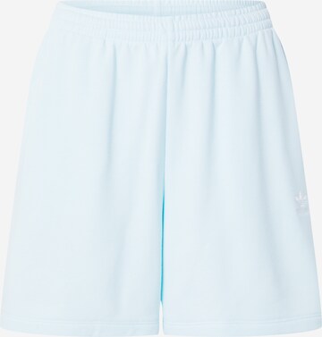 ADIDAS ORIGINALS Wide Leg Shorts 'Adicolor Essentials French Terry' in Blau: predná strana