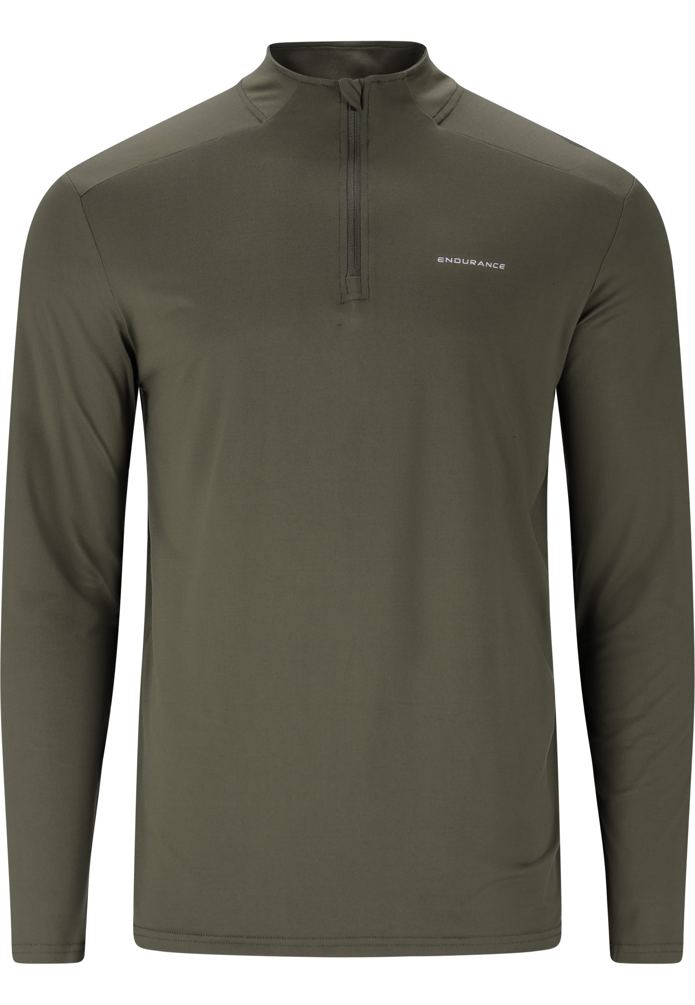 ENDURANCE Midlayer Armin in Grün: Vorderseite