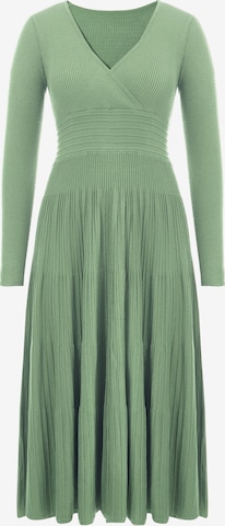 Imily Bela Kleid in Grün: Vorderseite