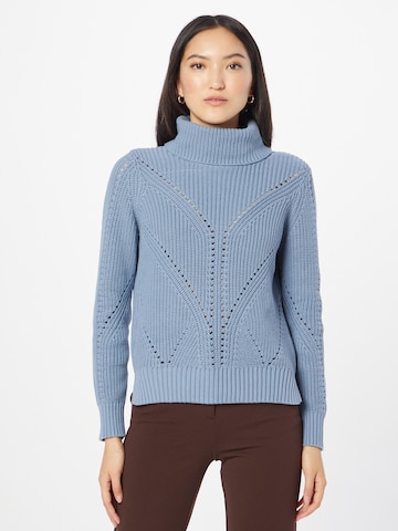 TAIFUN Pullover (GOTS) in Blau: predná strana