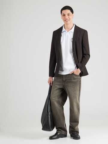 Tricou de la Carlo Colucci pe albastru