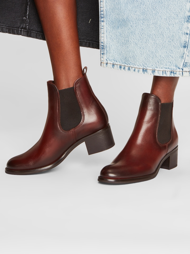 Ankle boots TAMARIS Chelsea boots Dark Brown