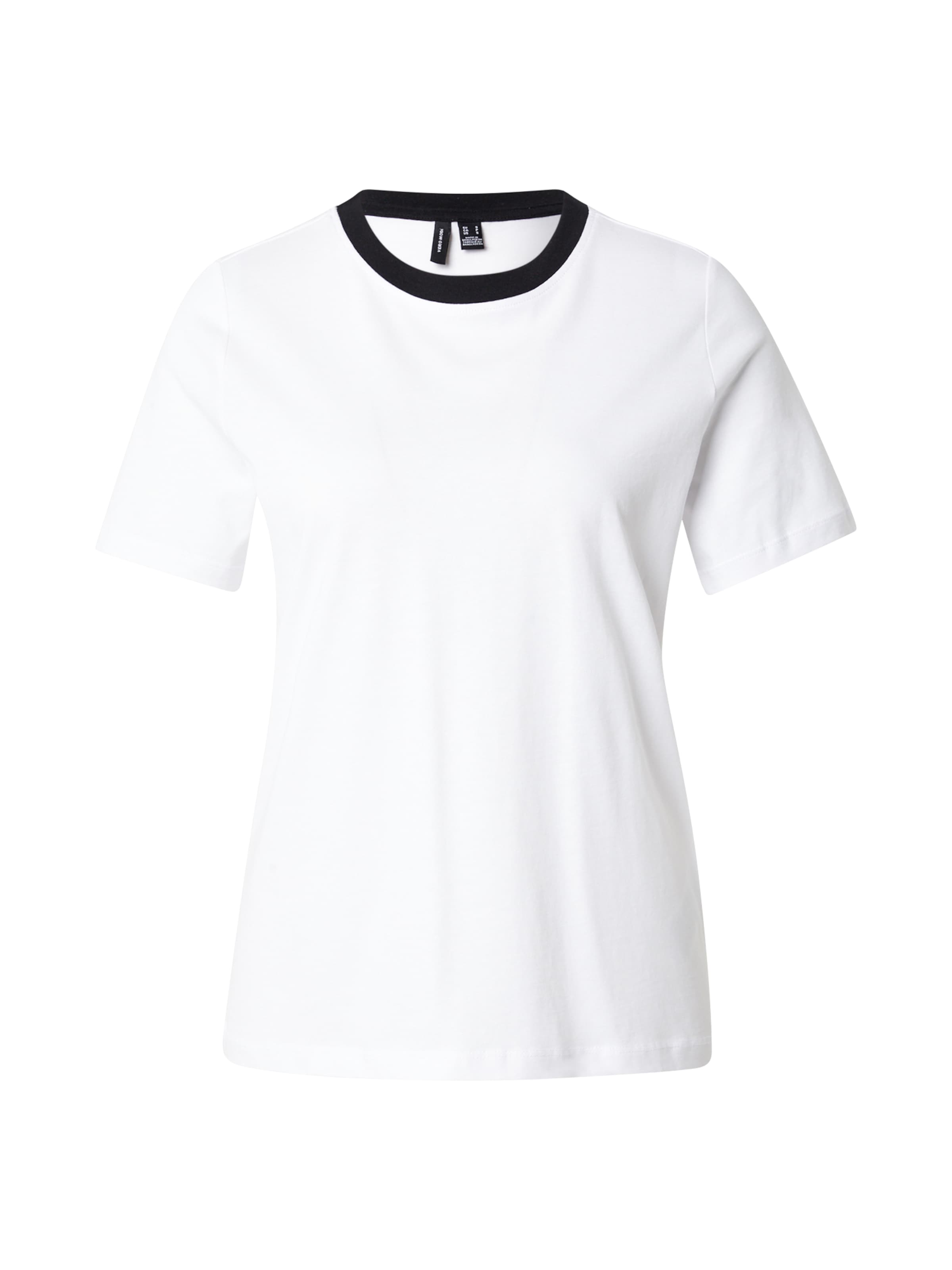 VERO MODA Тениска 'VMPAULINA' в бяло: отпред