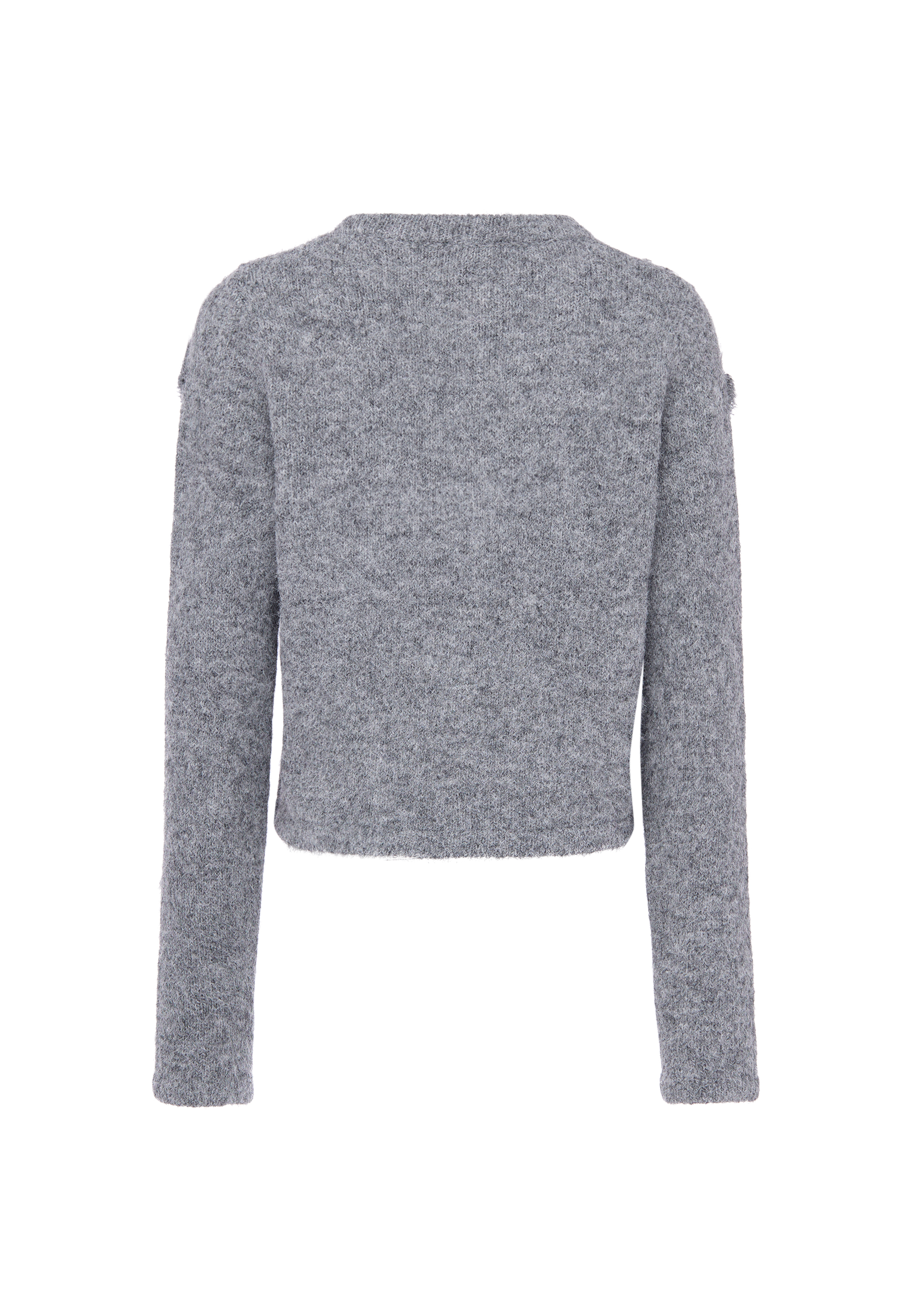 IZIA Knit Cardigan in Grey