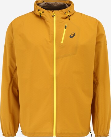 ASICS - Chaqueta deportiva 'Fujitrail' en amarillo: frente