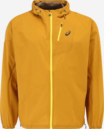 ASICS Спортивная куртка 'Fujitrail' в Желтый: спереди