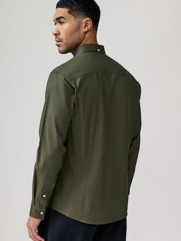 Next Klasický střih Košile – zelená