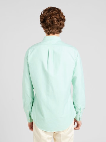 Coupe slim Chemise Polo Ralph Lauren en vert