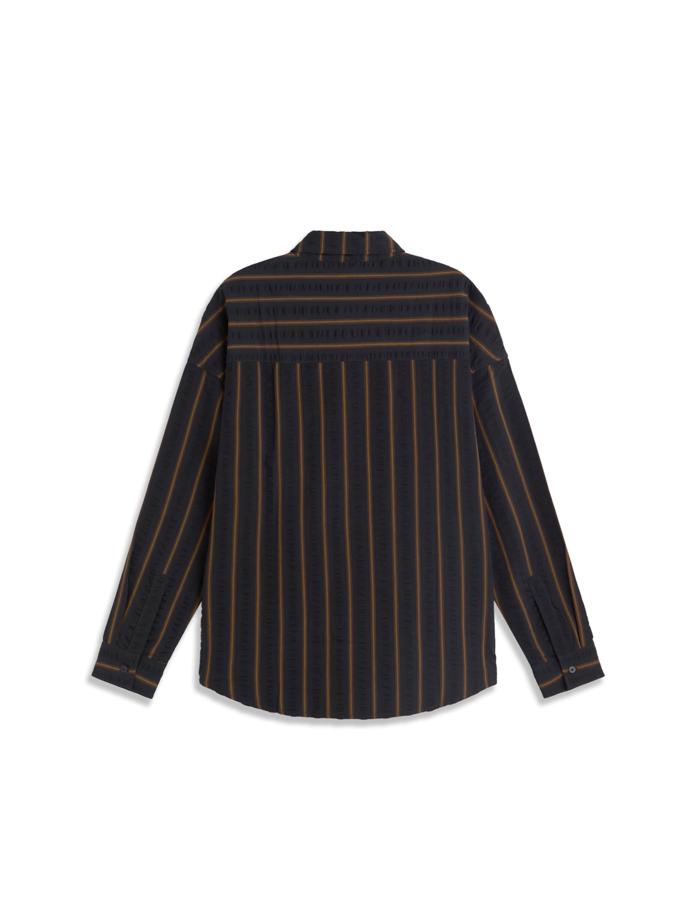 Thinking MU - Ajuste confortable Camisa 'Hary' en azul