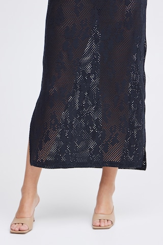 Pulz Kleid in Schwarz